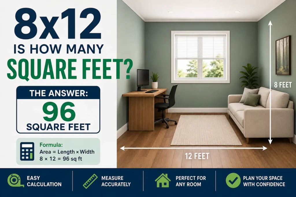 8x12 Is How Many Square Feet