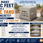 how many cubic feet in a cubic yard of concrete