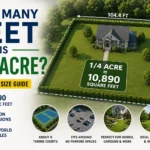 how many feet is 14 acre