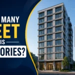 how many feet is 7 stories