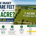 how many square feet an acre