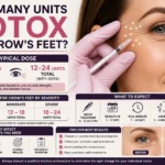 how many units botox for crows feet