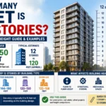 how many feet is 12 stories
