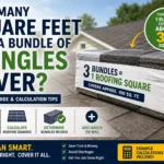 how many square feet will a bundle of shingles cover
