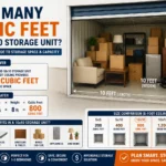 how many cubic feet is a 10x10 storage unit
