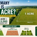 how many feet is acre
