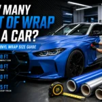 how many feet of wrap for a car