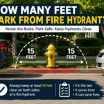 how many feet park from fire hydrant