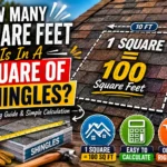 how many square feet is in a square of shingles