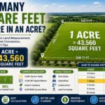 how many square feet is there in an acre