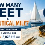 how many feet in nautical mile