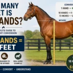 how many feet is 18 hands