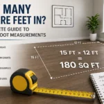 how many square feet in