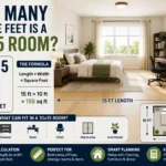 how many square feet is a 10x15 room